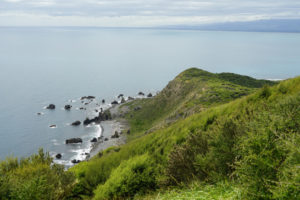 Blick über die Kapiti-Küste