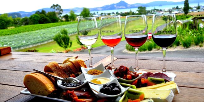 Weinverkostung Neuseeland